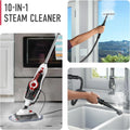 Hoover Steam Complete Pet Steam Mop, with Multi-Purpose Cleaning Tools, for Tile and Hard Floor, Removable Handheld Steamer, Steam Cleaner, WH21000, White - ANM Liquidation