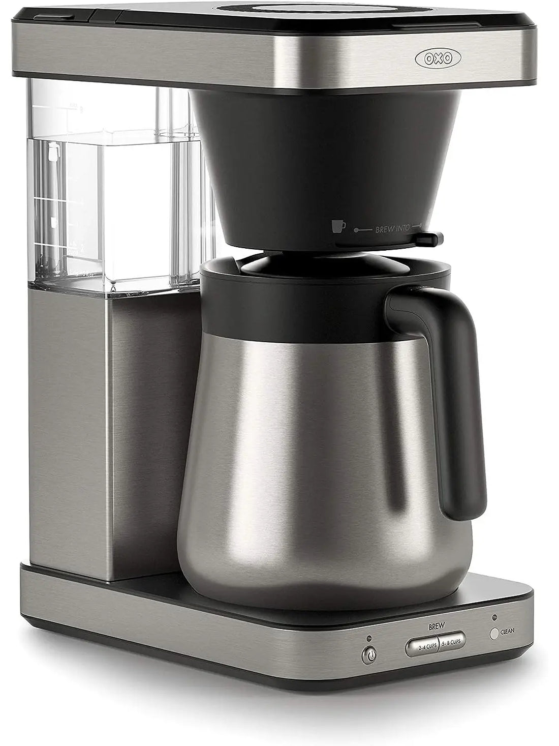 OXO Brew 8 Cup Coffee Maker, Stainless Steel,Black - ANM Liquidation