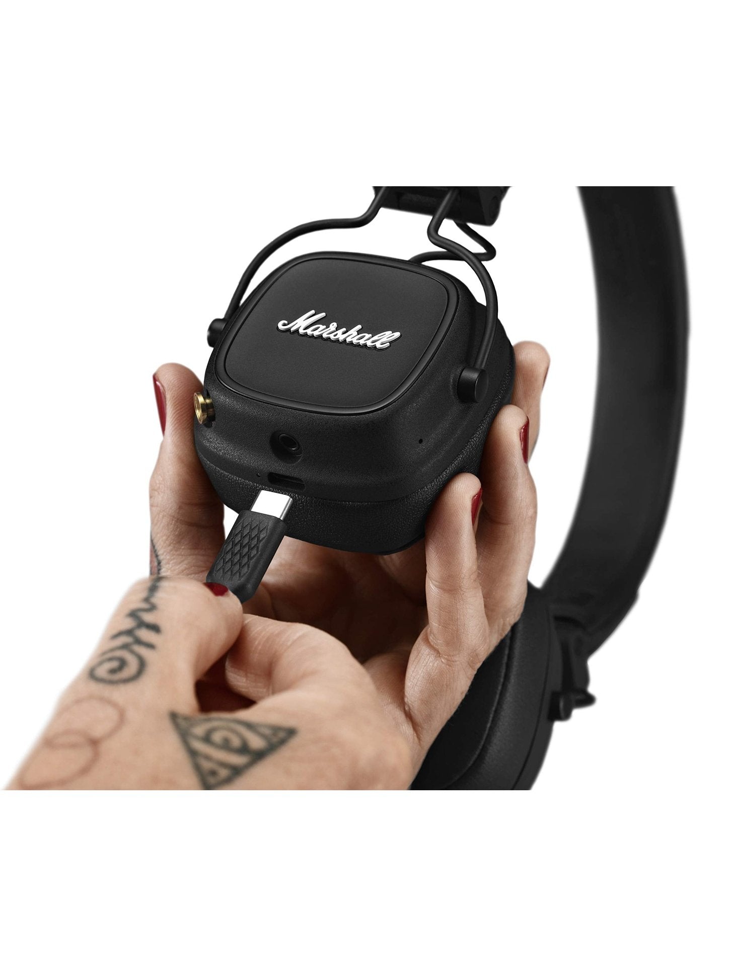 Marshall Major IV On-Ear Bluetooth Headphone, Black