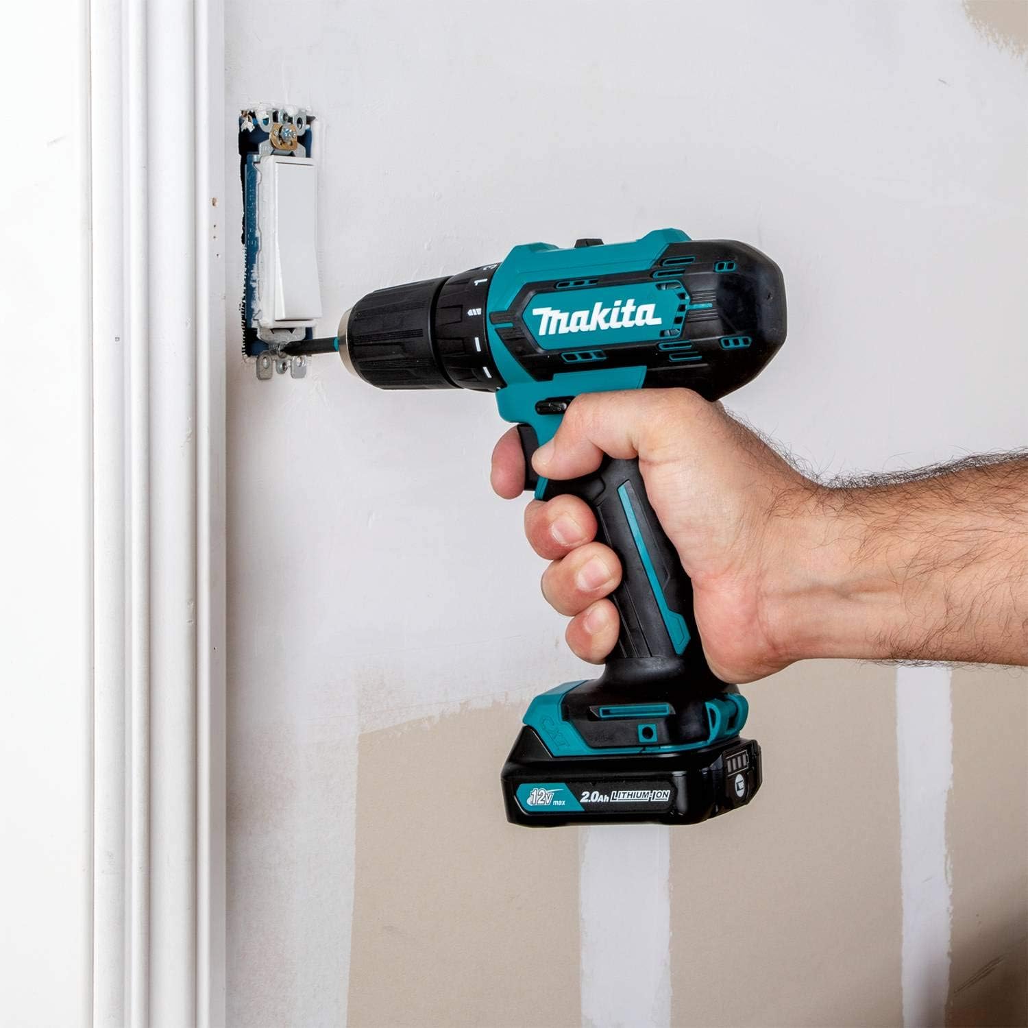 Makita FD09R1 12V max CXT® Lithium-Ion Cordless 3/8" Driver-Drill Kit (2.0Ah) - ANM Liquidation