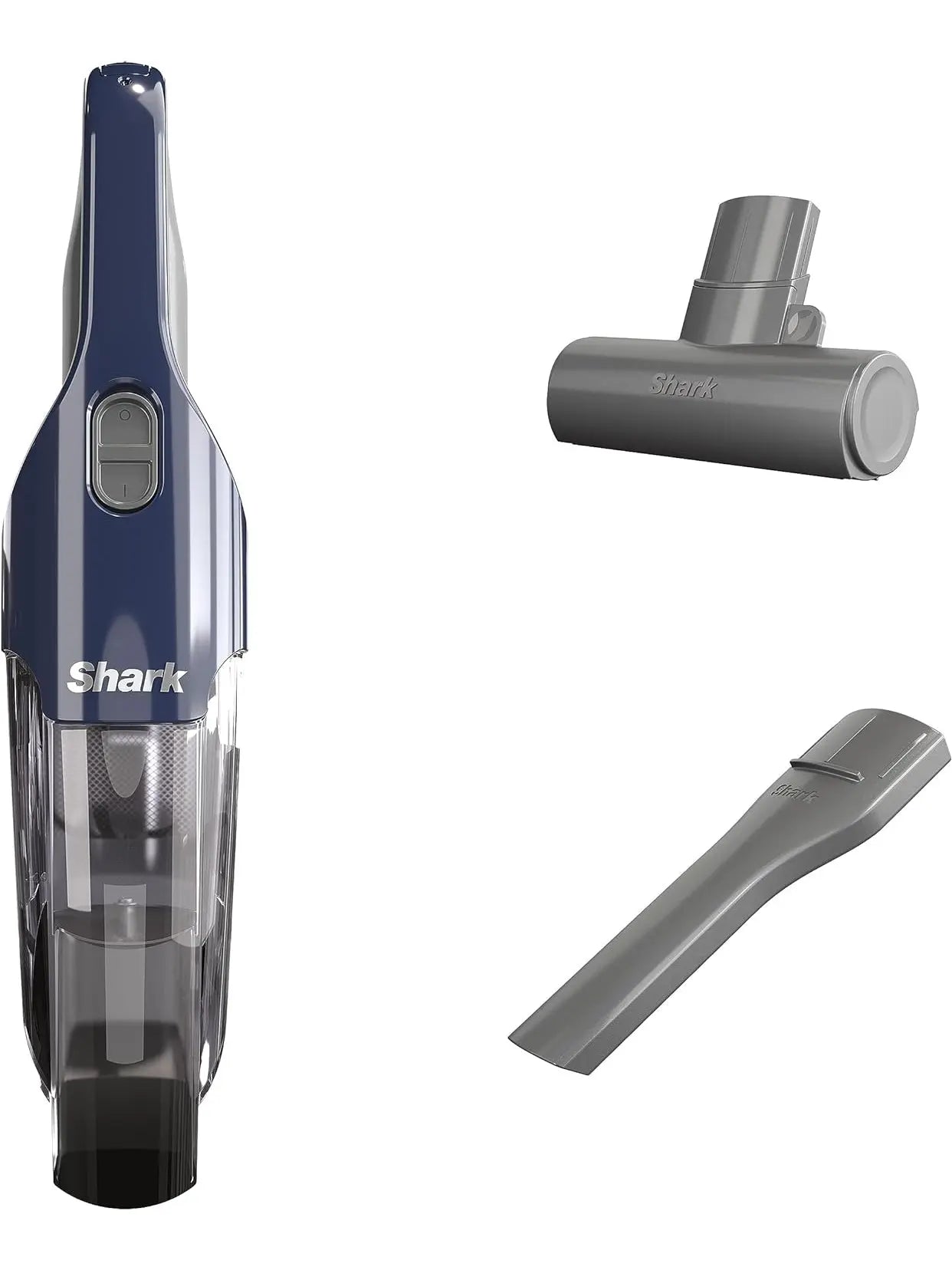 Shark CH701 Cyclone PET Handheld Vacuum with PetExtract Hair, 8" Crevice Tool, HyperVelocity Suction, Navy Blue/Grey, No Size, 1.51 pounds - ANM Liquidation