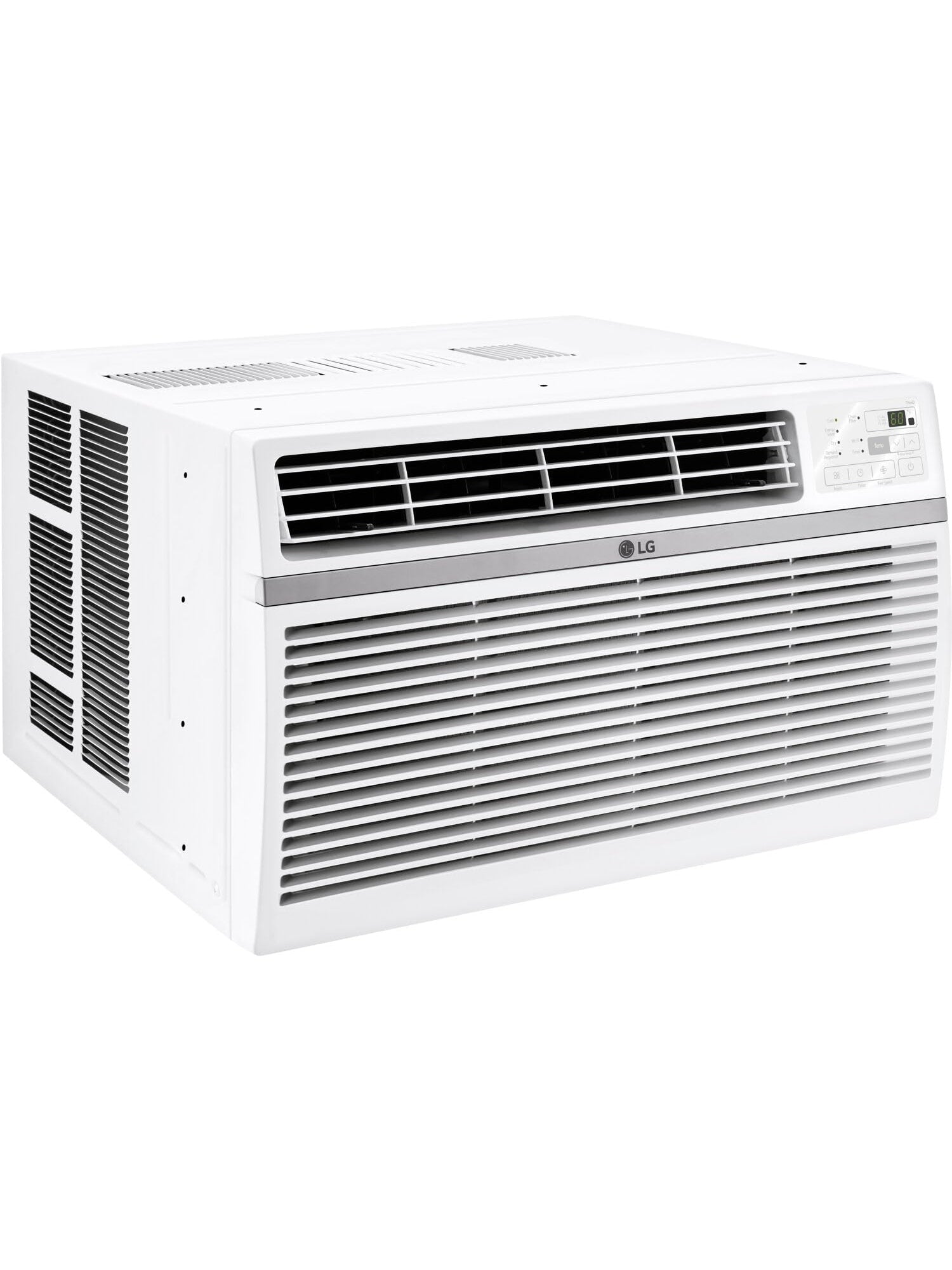 LG LW1824RD, White 18,000 Window Air Conditioner, 230/208V, 1,000 Sq.Ft. (25' x 40' Room Size), Quiet Operation, Electronic Control with Remote, 3 Cooling & Fan Speeds, Auto Restart, 18000 BTU ANM Liquidation