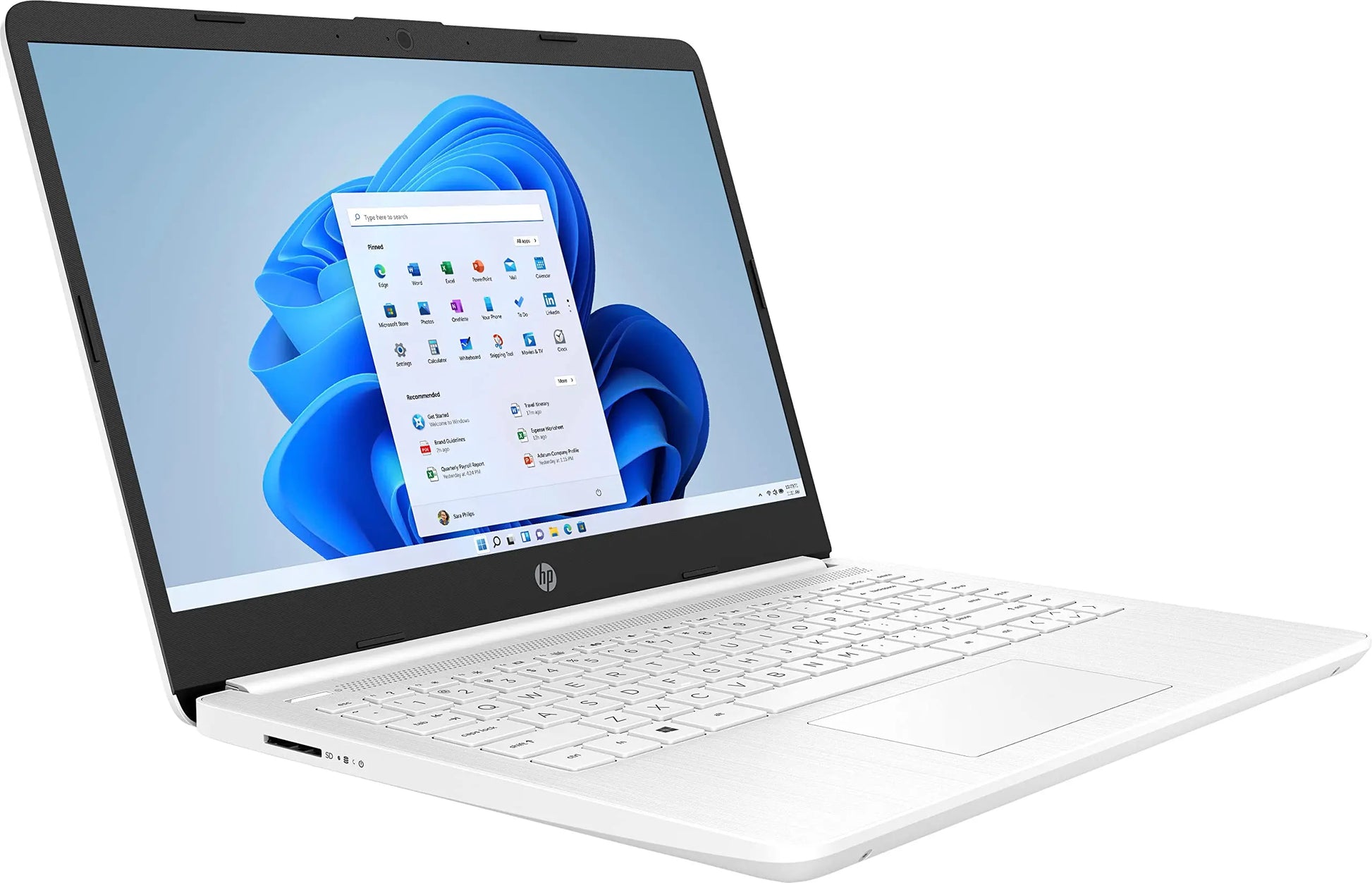 HP 14 Laptop, Intel Celeron N4020, 4 GB RAM, 64 GB Storage, 14-inch Micro-edge HD Display, Windows 11 Home, Thin & Portable, 4K Graphics, One Year of Microsoft 365 (14-dq0040nr, Snowflake White) - ANM Liquidation