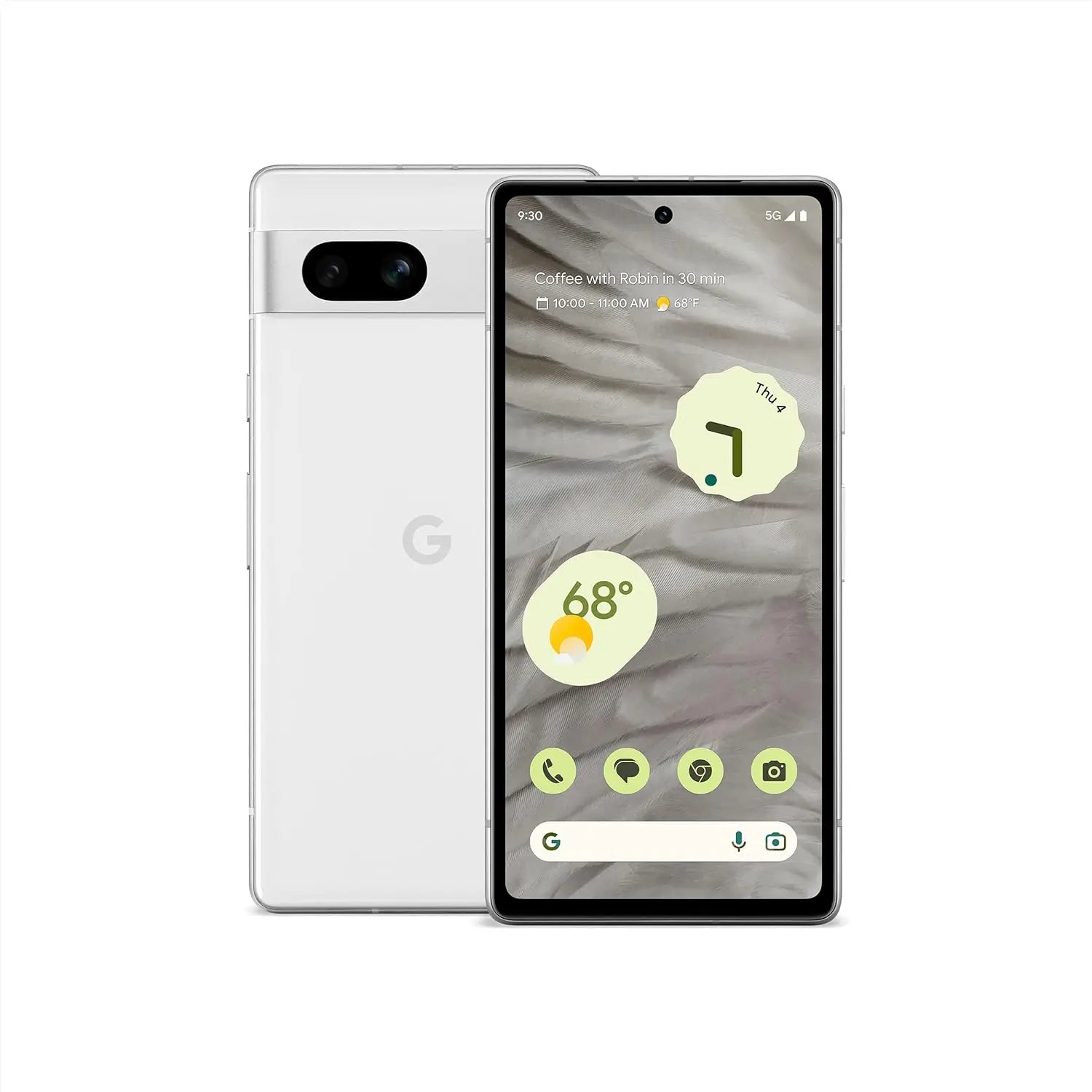 Google Pixel 7a - Unlocked Android Cell Phone - Smartphone with Wide Angle Lens and 24-Hour Battery - 128 GB - Sea - ANM Liquidation