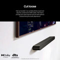 SAMSUNG HW-S800B/ZA 3.2.1ch Soundbar w/ Wireless Dolby Atmos DTS Virtual:X, Ultra Slim Design, Q Symphony, SpaceFit Sound, Airplay 2, Game Pro Mode, Alexa Built-In, 2022, Black - ANM Liquidation