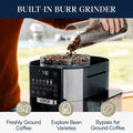 De'Longhi TrueBrew Drip Coffee Maker, Built in Grinder, Single Serve, 8 oz to 24 oz, Hot or Iced Coffee, Stainless, CAM51025MB, 15