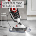 Hoover Steam Complete Pet Steam Mop, with Multi-Purpose Cleaning Tools, for Tile and Hard Floor, Removable Handheld Steamer, Steam Cleaner, WH21000, White - ANM Liquidation