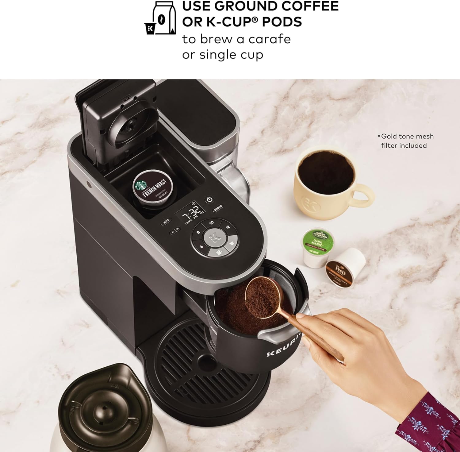 Keurig® K-Duo Plus™ Single Serve & Carafe Coffee Maker - ANM Liquidation