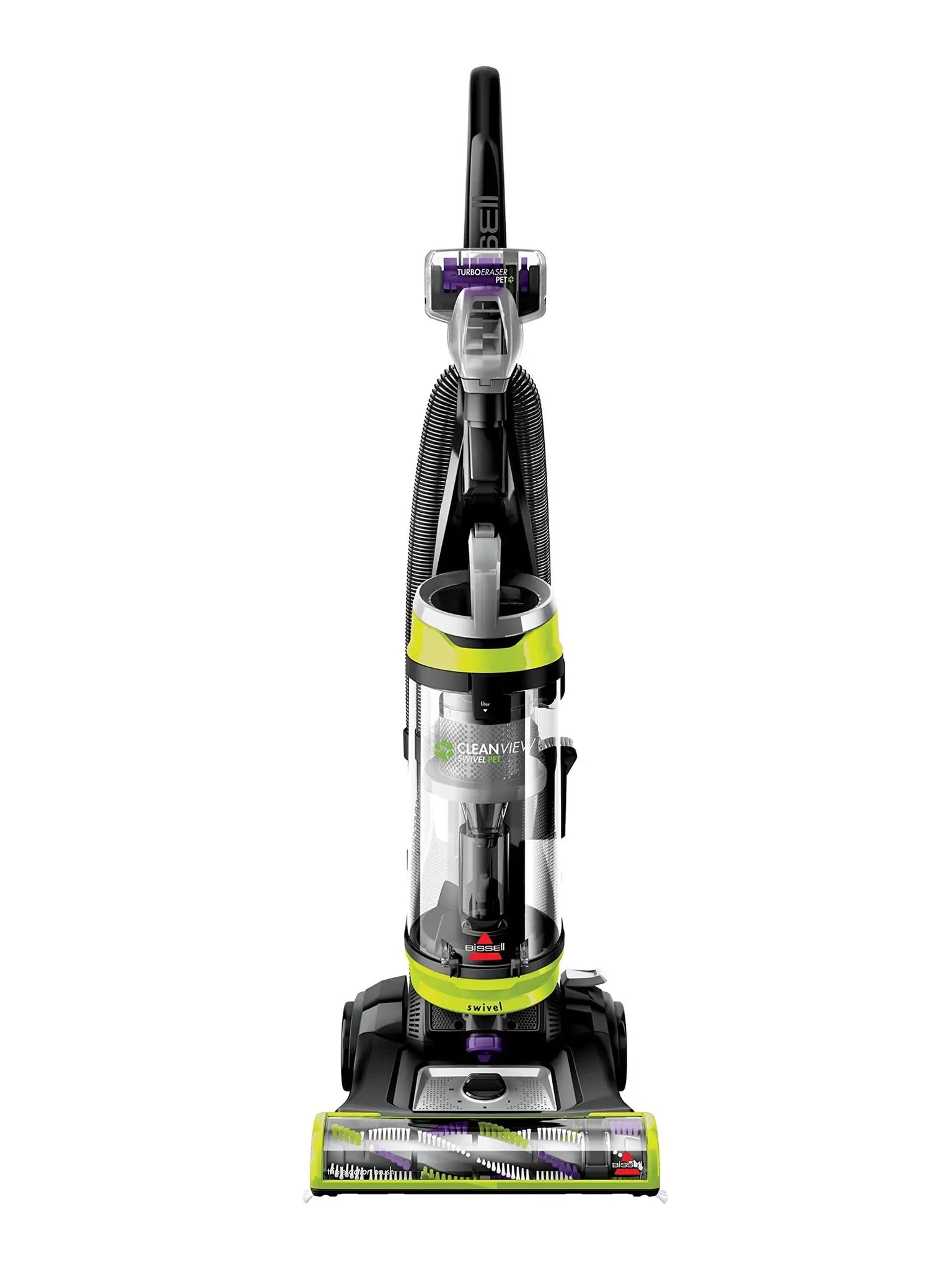 BISSELL 2252 CleanView Swivel Upright Bagless Vacuum with Swivel Steering, Powerful Pet Hair Pick Up, Specialized Pet Tools, Large Capacity Dirt Tank, Easy Empty, Green - ANM Liquidation