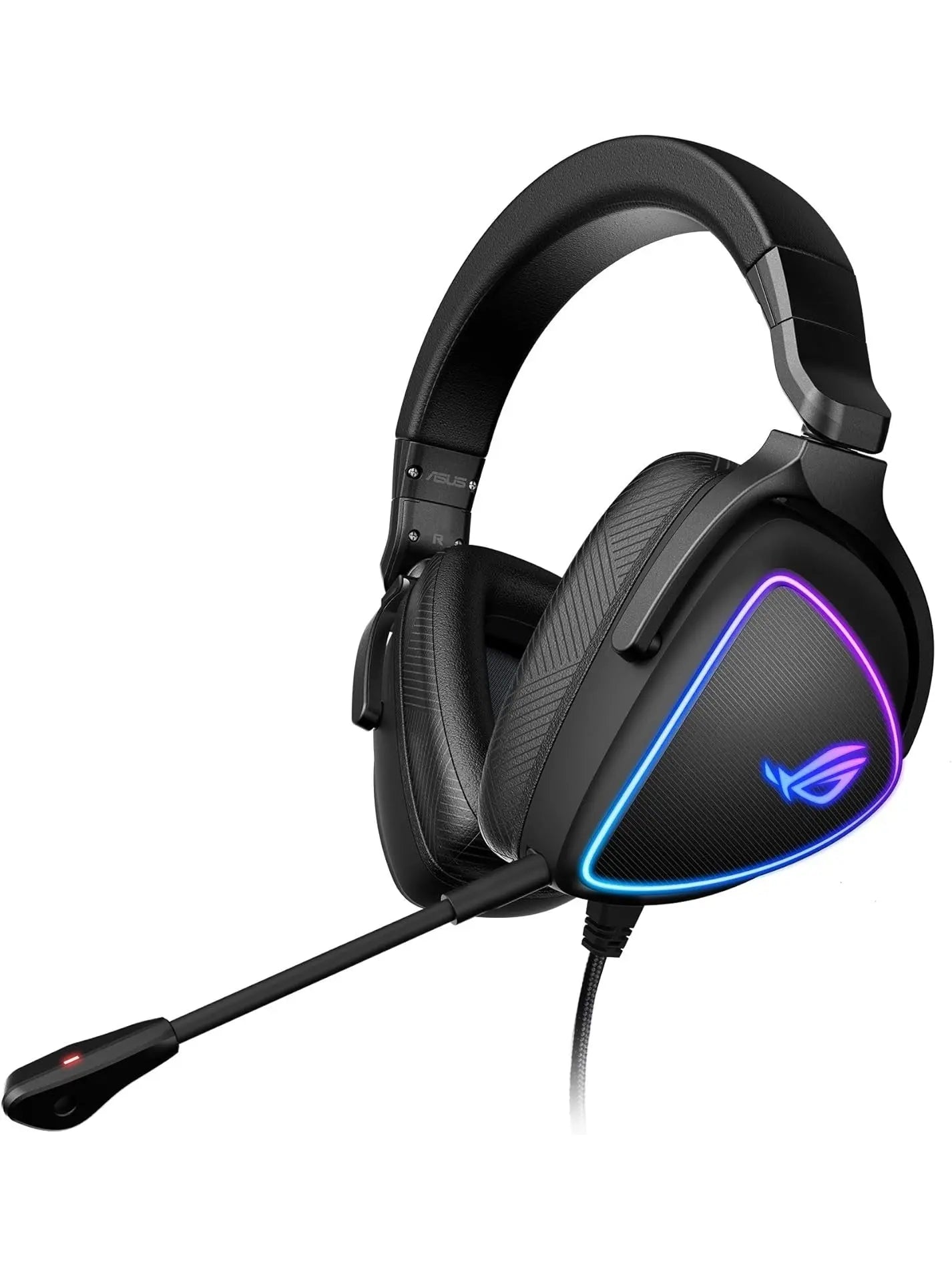 ASUS ROG Delta S Gaming Headset with USB-C | Ai Powered Noise-Canceling Microphone | Over-Ear Headphones for PC, Mac, Nintendo Switch, and Sony Playstation | Ergonomic Design , Black - ANM Liquidation