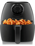 CHEFMAN Multifunctional Digital Air Fryer+ Rotisserie, Dehydrator, Convection Oven, 17 Touch Screen Presets Fry, Roast, Dehydrate, Bake, XL 10L Family Size, Auto Shutoff, Large Easy-View Window, Black ANM Liquidation