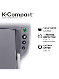 Keurig K-Iced Single Serve Coffee Maker - Brews Hot and Cold - Gray