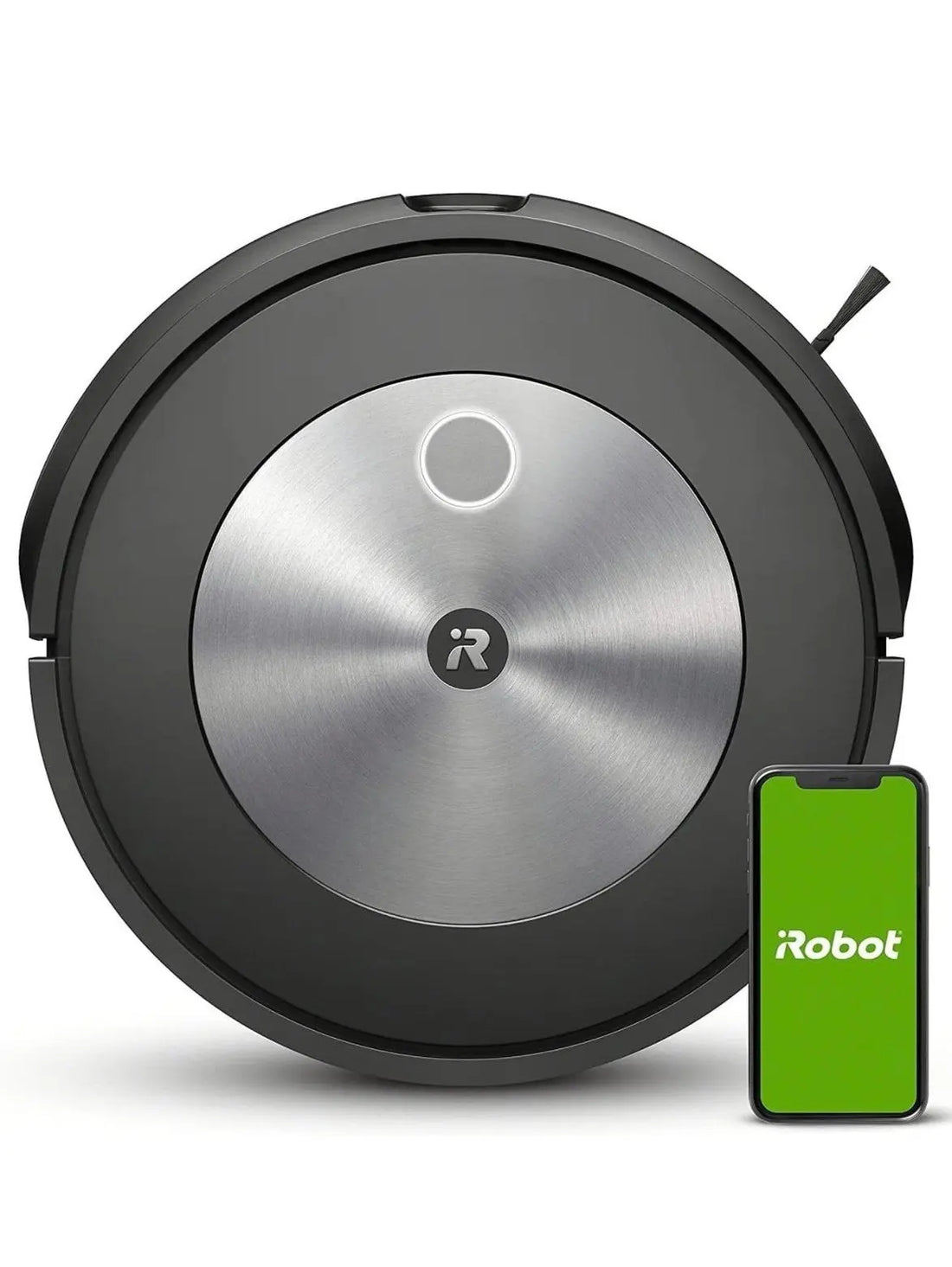 iRobot Roomba j7 7150 Wi-Fi Connected Robot Vacuum - Identifies and avoids Obstacles Like pet Waste & Cords, Smart Mapping, Works with Alexa, Ideal for Pet Hair, Carpets, Hard Floors, Roomba J7