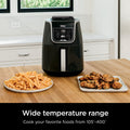 Ninja AF150AMZ Air Fryer XL, 5.5 Qt. Capacity that can Air Fry, Air Roast, Bake, Reheat & Dehydrate, with Dishwasher Safe, Nonstick Basket & Crisper Plate and a Chef-Inspired Recipe Guide, Grey ANM Liquidation