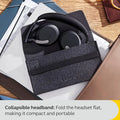 Jabra Evolve2 65 Flex Wireless Stereo Headset - Bluetooth, Noise-Cancelling ClearVoice Technology & Hybrid ANC - Certified for Microsoft Teams - Black - ANM Liquidation