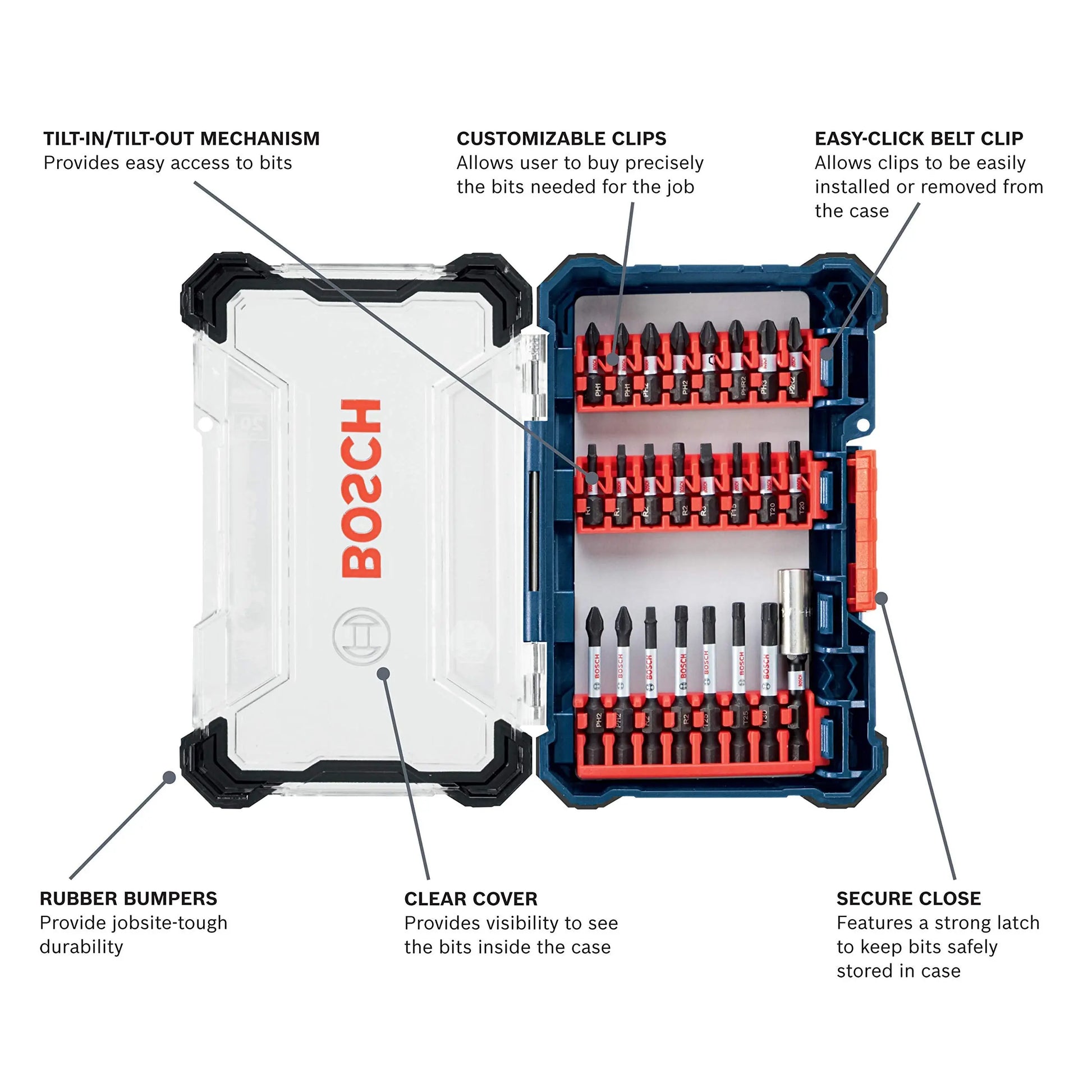 BOSCH CLPK22-120 12V Max Cordless 2-Tool 3/8 in. Drill/Driver and 1/4 in. Impact Driver Combo Kit with 2 Batteries, Charger and Case,Blue - ANM Liquidation