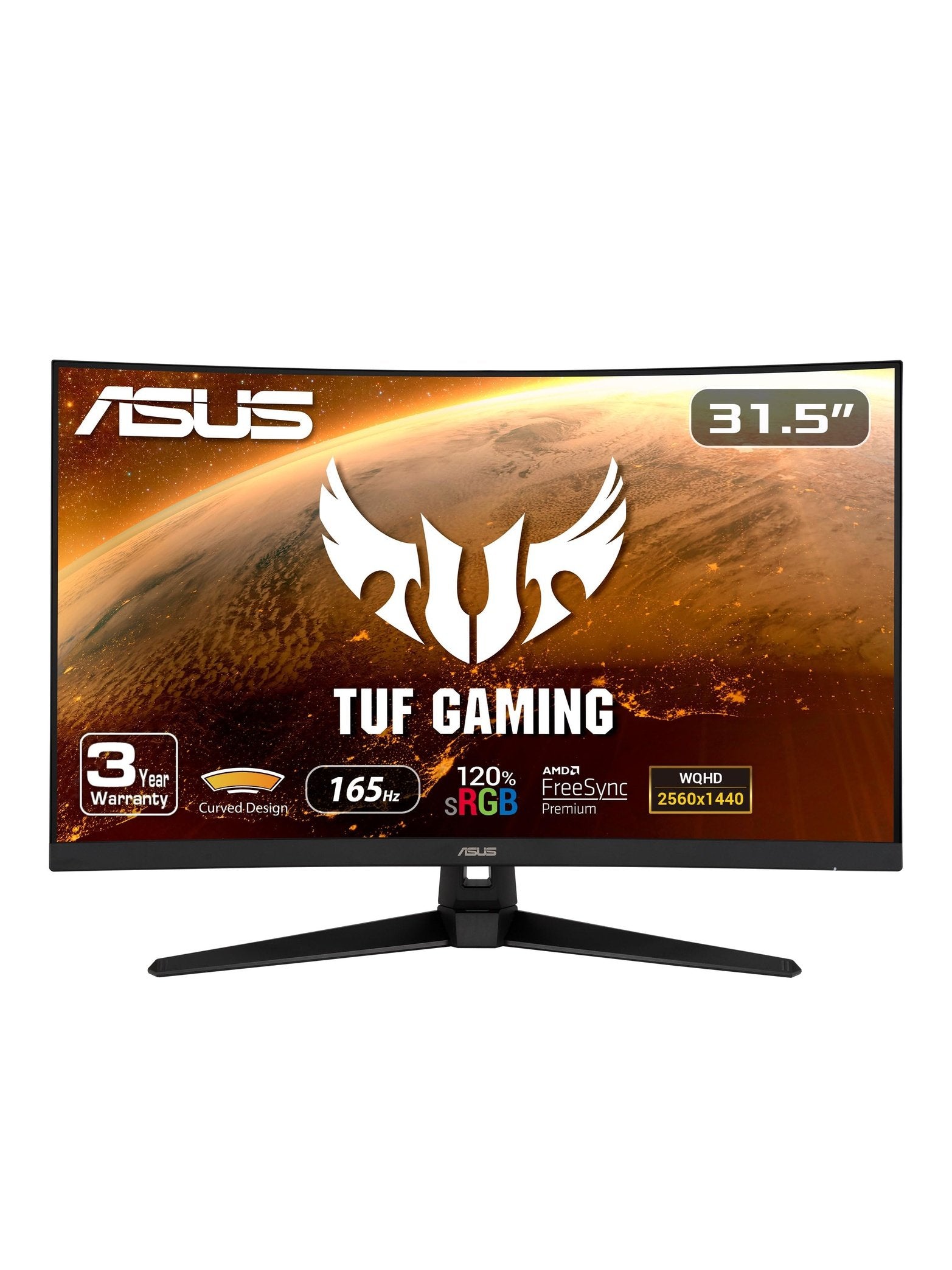 ASUS 32" 1080P 165Hz 1ms Curved Gaming Monitor with FreeSync - TUF VG328H1B
