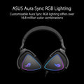 ASUS ROG Delta S Gaming Headset with USB-C | Ai Powered Noise-Canceling Microphone | Over-Ear Headphones for PC, Mac, Nintendo Switch, and Sony Playstation | Ergonomic Design , Black - ANM Liquidation