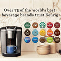 Keurig K-Elite Single Serve K-Cup Pod Coffee Maker, with Strength and Temperature Control, Iced Coffee Capability, 8 to 12oz Brew Size, Programmable, Brushed Slate ANM Liquidation