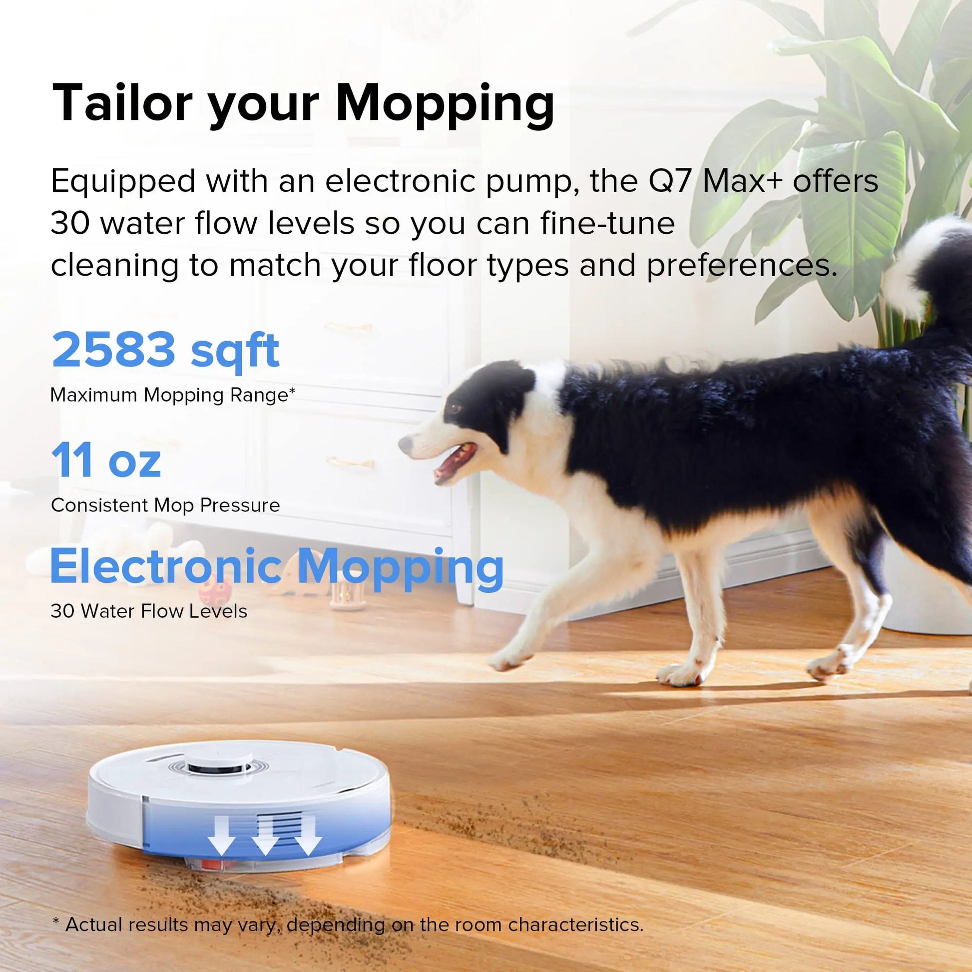 roborock Q7 Max+ Robot Vacuum Cleaner, Hands-Free Cleaning for up to 7 Weeks, Robotic Vacuum with APP-Controlled Mopping, 4200Pa Suction, No-Mop&No-Go Zones, 180mins Runtime - ANM Liquidation