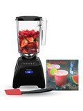 Blendtec Classic 575 Blender, 90 oz WildSide+ Jar, Spoonula Spatula, and Recipe Book Bundle - Black - ANM Liquidation