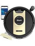 Shark RV2410WD IQ 2-in-1 Robot Vacuum and Mop with Row-by-Row Cleaning, Perfect for Pet Hair, Compatible with Alexa, Black/Bronze, Black/Gold, No Self-Empty Base - ANM Liquidation