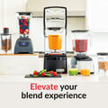 Blendtec Classic 575 Blender, 90 oz WildSide+ Jar, Spoonula Spatula, and Recipe Book Bundle - Black - ANM Liquidation