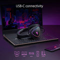 ASUS ROG Delta S Gaming Headset with USB-C | Ai Powered Noise-Canceling Microphone | Over-Ear Headphones for PC, Mac, Nintendo Switch, and Sony Playstation | Ergonomic Design , Black - ANM Liquidation