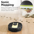 Shark RV2410WD IQ 2-in-1 Robot Vacuum and Mop with Row-by-Row Cleaning, Perfect for Pet Hair, Compatible with Alexa, Black/Bronze, Black/Gold, No Self-Empty Base - ANM Liquidation