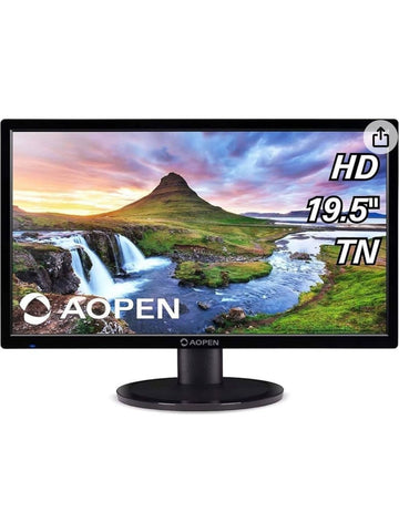 acer AOPEN CH1-19.5" Monitor HD 1366x768 60Hz Twisted Nematic Film 5ms 200Nit