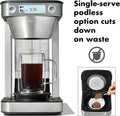 OXO Brew 12-Cup Coffee Maker With Podless Single-Serve Function,Silver - ANM Liquidation