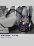 BISSELL SpotClean Pet Pro Portable Carpet Cleaner, 2458, Grapevine Purple, Black, Large