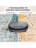 Shark AV753 ION Robot Vacuum, Tri-Brush System, Wifi Connected, 120 Min Runtime, Works with Alexa, Multi Surface Cleaning, Grey