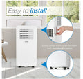 BLACK+DECKER 10,000 BTU Portable Air Conditioner with Remote Control, White - ANM Liquidation