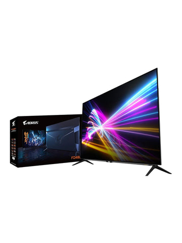 AORUS FO48U 48" 4K OLED Gaming Monitor, 3840x2160 , 120 Hz Refresh Rate, 1ms Response Time GTG , 1x Display Port 1.4, 2x HDMI 2.1, 2x USB 3.0, with USB Type-C, Space Audio