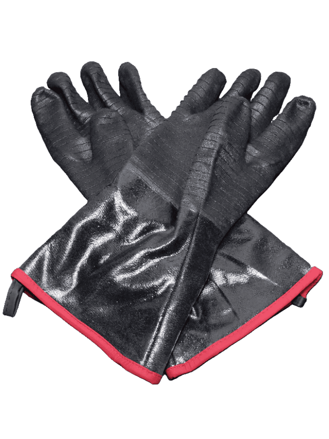 Grill Armor BBQ Gloves – Waterproof Extreme Heat Resistant 932℉ Oven Gloves for Cooking, Grilling, Baking, Camping – Handle Hot Food in Kitchen, Smoker, Cast Iron, Fire Pit, Pizza, Fryer, Barbecue