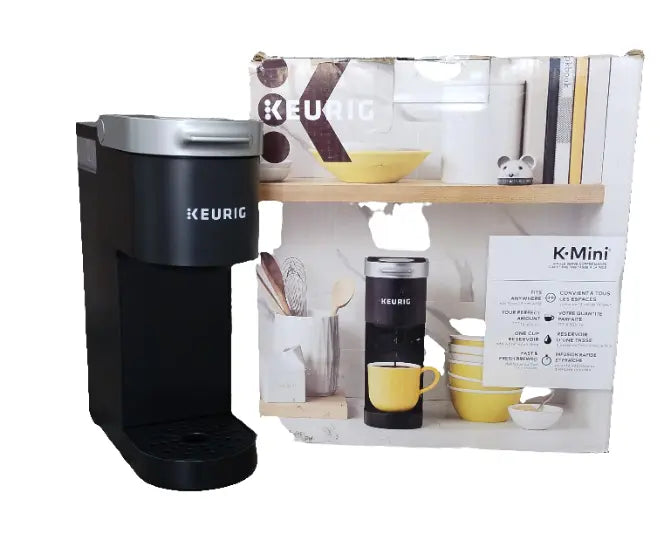 Matte Black Hot Beverage K-Mini Dispenser - ANM Liquidation