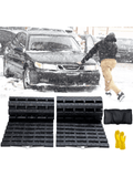 Tire Traction Mat, Recovery Track Portable Emergency Devices for Pickups Snow, Ice, Mud, and Sand Used to Cars, Trucks, Van or Fleet Vehicle 2pcs*39in