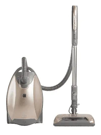 Kenmore Elite 81714 Pet Friendly Ultra Plush Lightweight Bagged Canister Vacuum with Pet PowerMate, HEPA, Extended Telescoping Wand, Retractable Cord, and 3 Cleaning Tools-Champagne