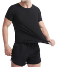 Men Sweat Sauna T-shirt Waist Trainer Slimming Suit Body Shapers Shapewear Corset Underwear Belly Control Fitness Fat Burn Tops ANM Liquidation