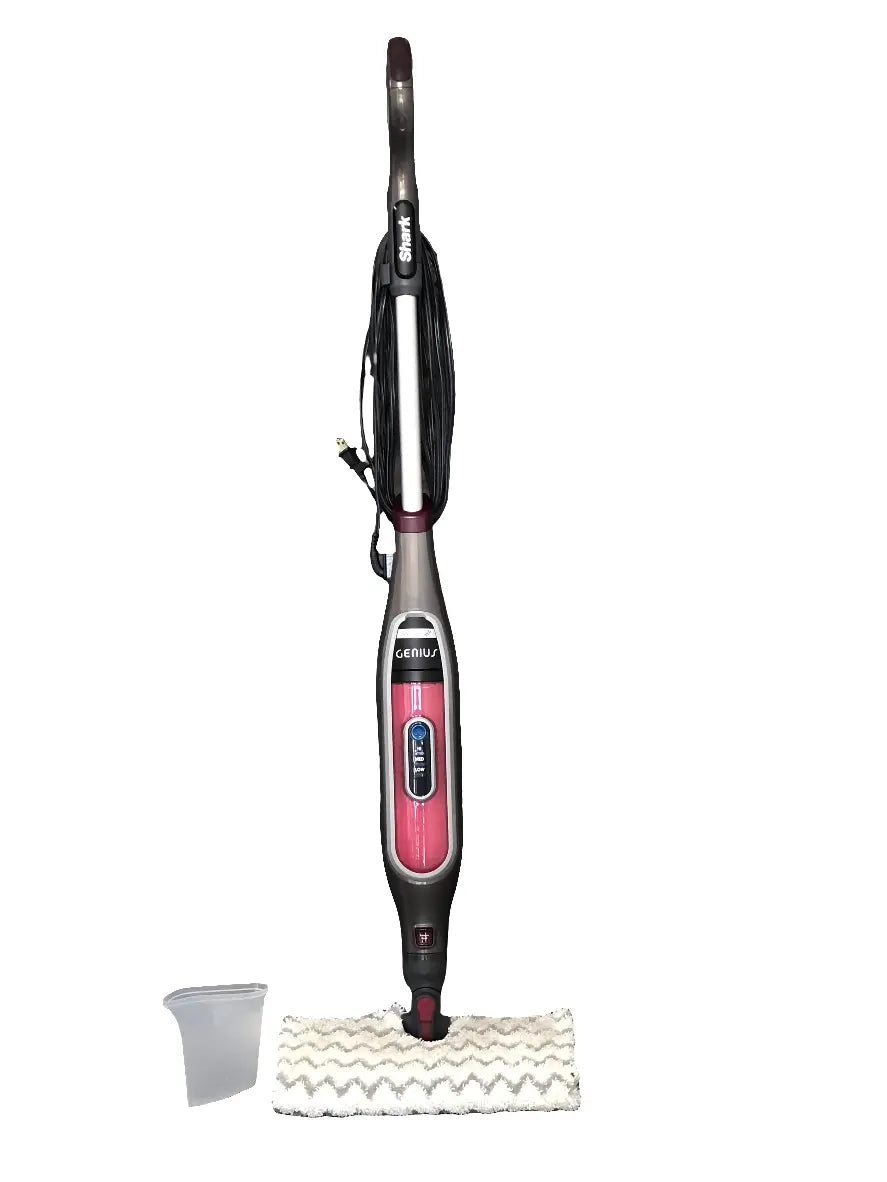 Shark S5003D Genius Hard Floor Cleaning System Pocket Steam Mop, Burgundy/Gray - ANM Liquidation