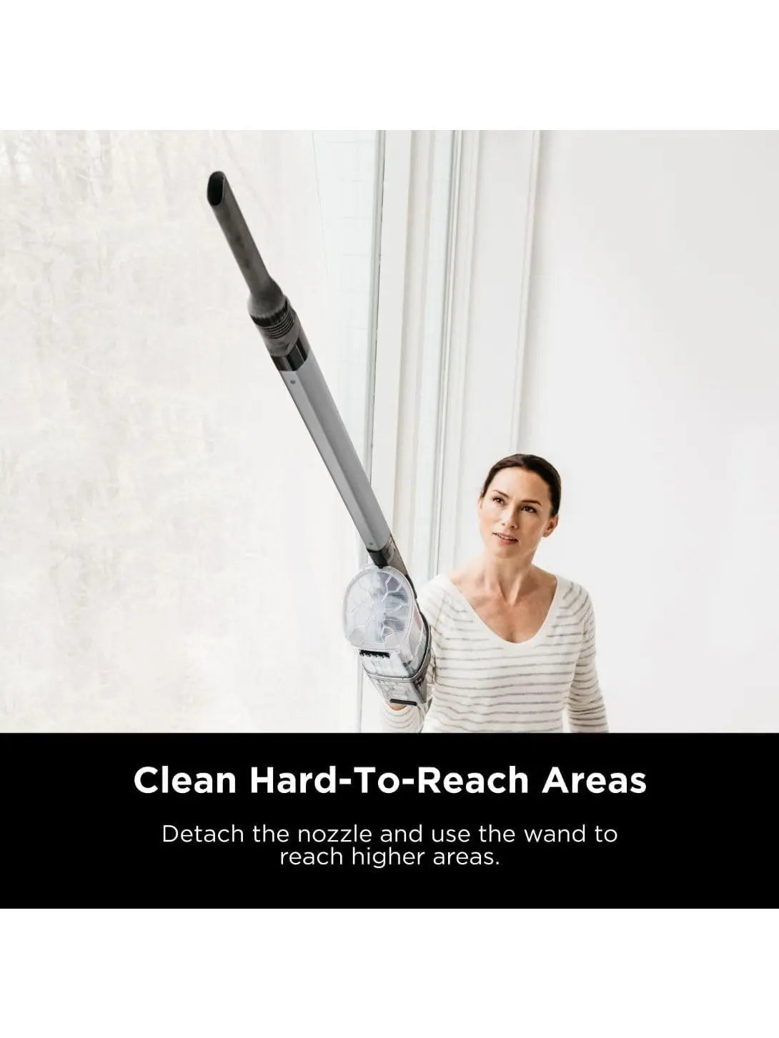 Shark IX141 Pet Cordless Stick Vacuum with XL Dust Cup, LED Headlights, Removable Handheld, Crevice Tool, 40min Runtime, Grey/Iris