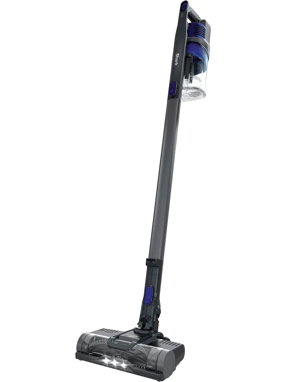 Shark IX141 Pet Cordless Stick Vacuum with XL Dust Cup, LED Headlights, Removable Handheld, Crevice Tool, 40min Runtime, Grey/Iris