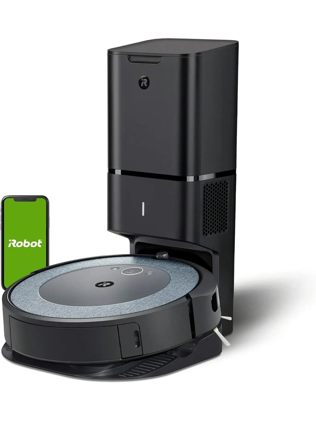 iRobot Roomba i4+ EVO Self Emptying Robot Vacuum - Empties Itself for up to 60 Days, Clean by Room with Smart Mapping, Compatible with Alexa, Ideal for Pet Hair, Carpets